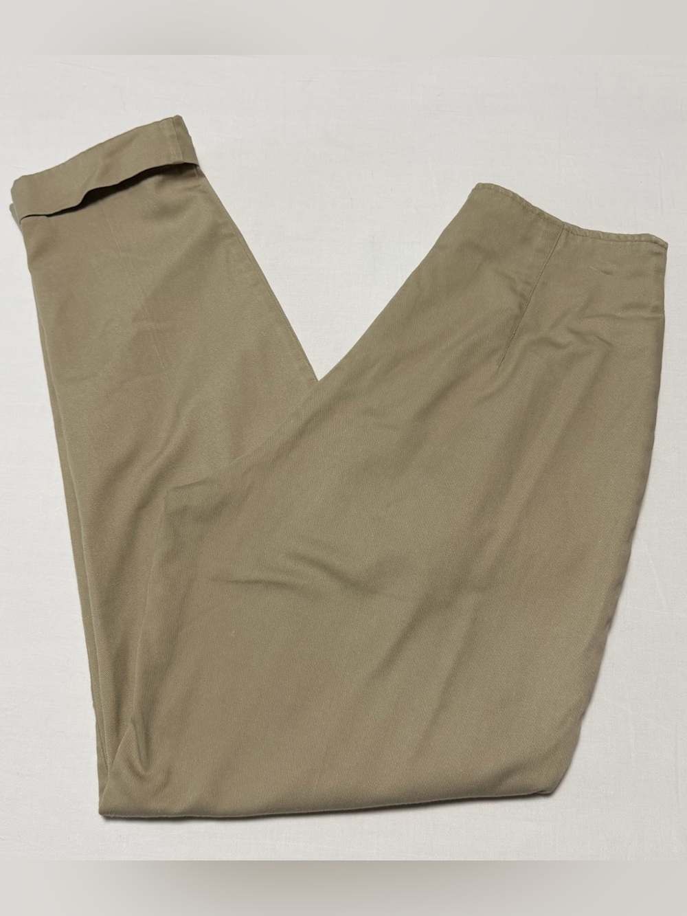 Vintage Justin Allen High Rise Pleated Khaki Pants